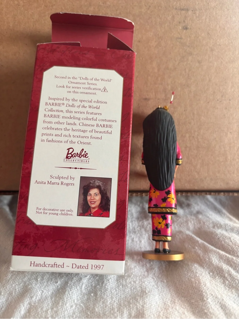 Hallmark 1997 'Chinese Barbie' 2nd In Series-Dolls Of The World New In Box.